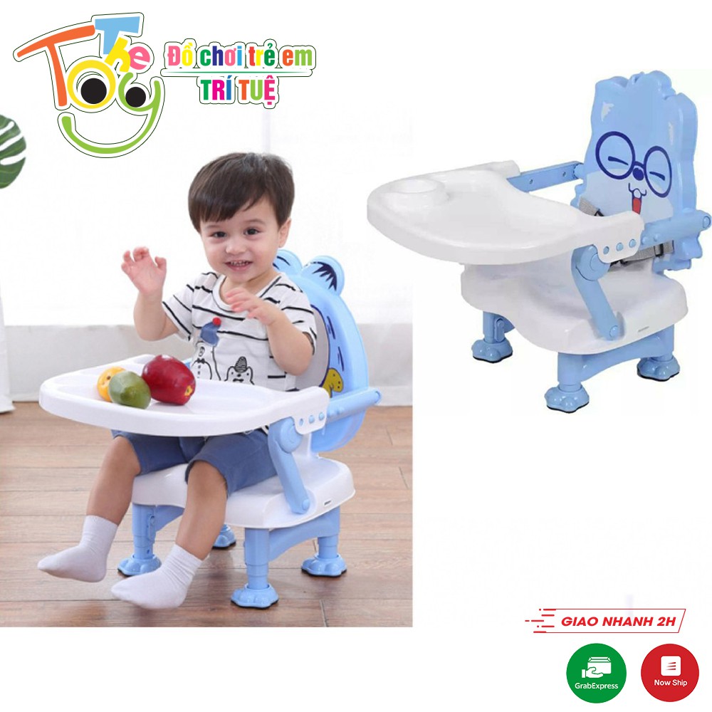 Bàn ghế ngồi ăn dặm chống trượt cho bé Đồ Chơi Tre Em Trí Tuệ The Toy