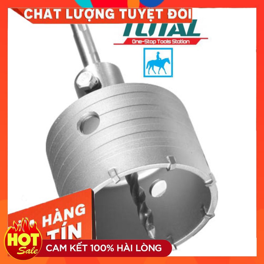 [chính hãng] Mũi khoan lỗ khoét lỗ tường bê tông 65mm Total TAC430651 Ingco HCB0651 nguyên zin nhé các bác [cam kết chất