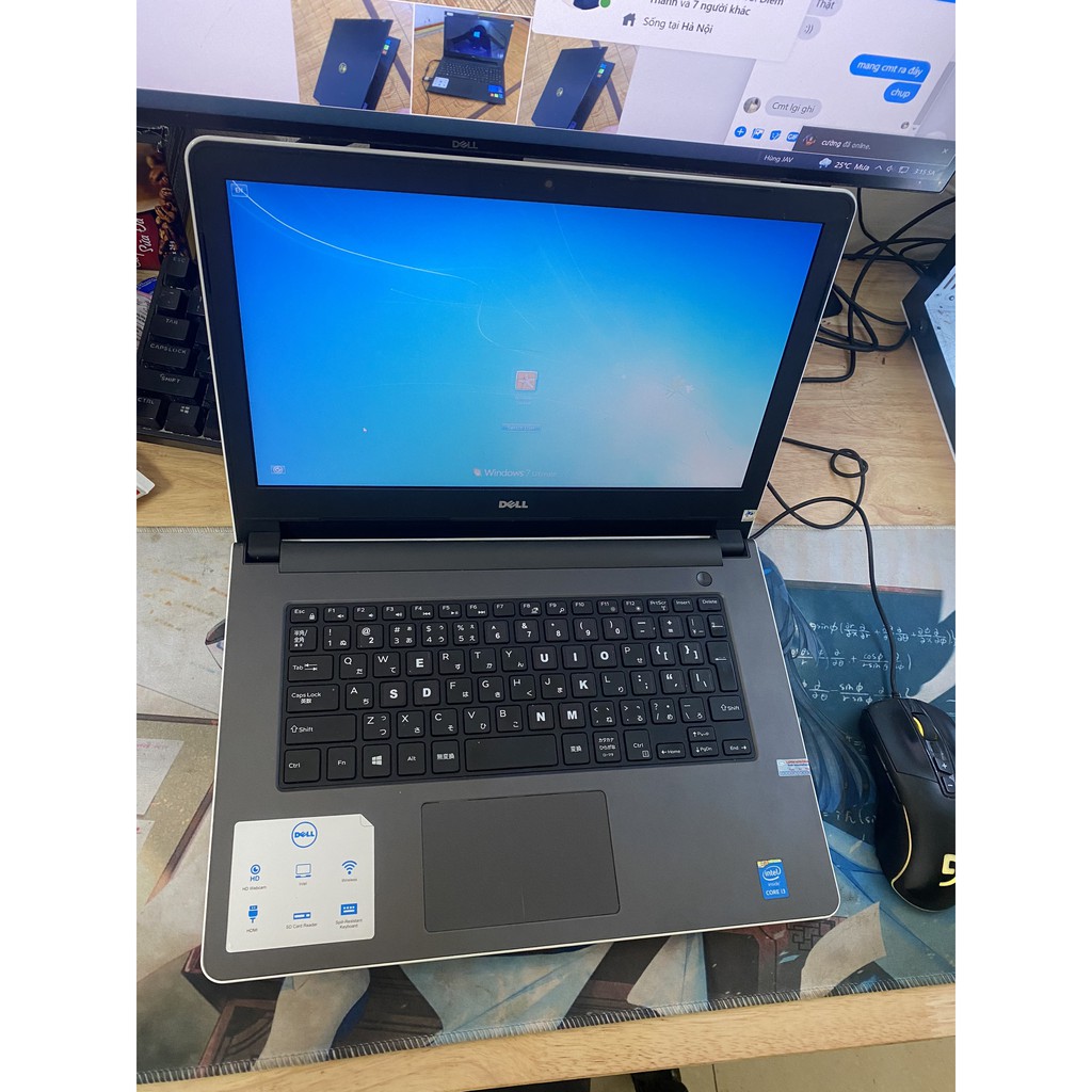 Siêu Phẩm Laptop Dell Inspiron Core I5 ram 8G SSD Chơi Game Giải Trí Đẹp 99% | BigBuy360 - bigbuy360.vn