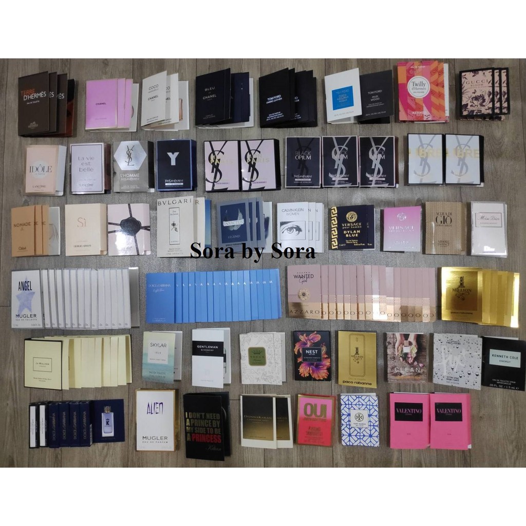 Vial nước hoa / Sample nước hoa chính hãng (Tom ford, Chanel, Dior; Giorgio Armani, Ysl, Versace, Hermes...)