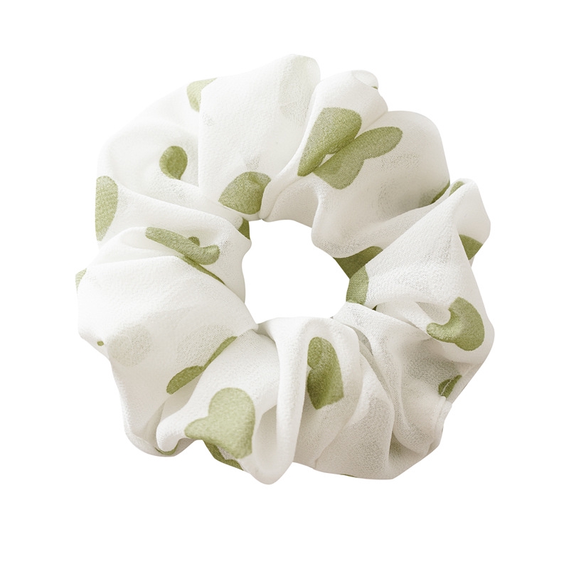 Dây buộc tóc từ vải hình hoa xinh xắn