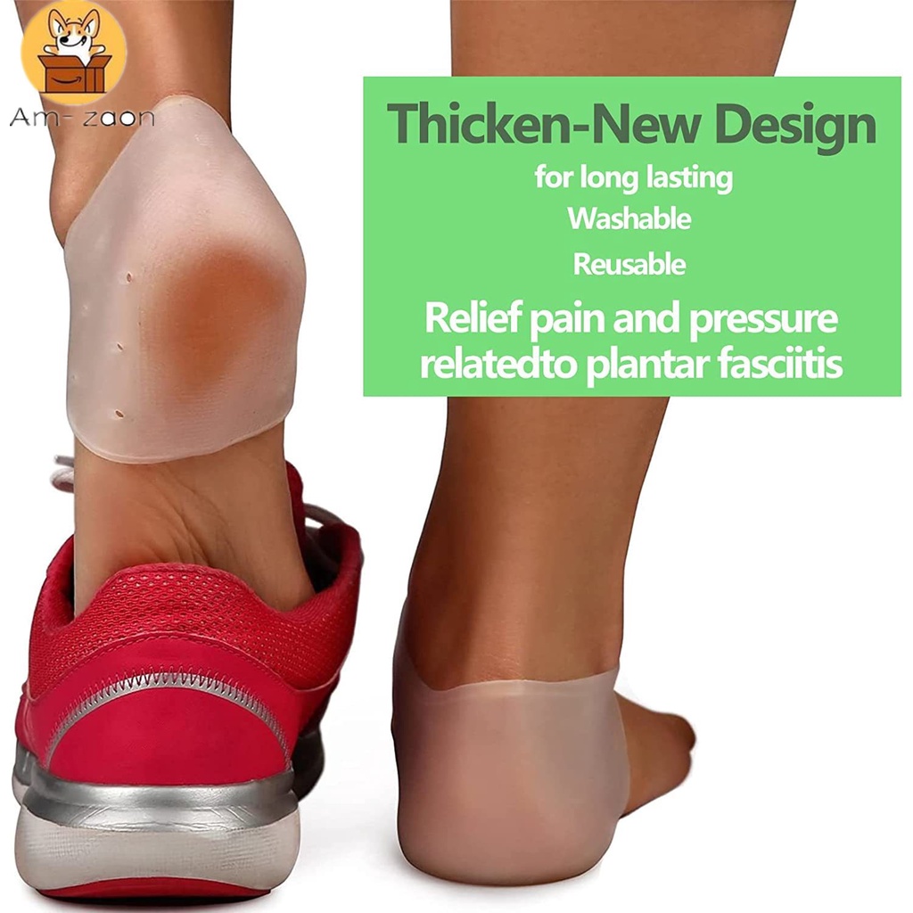 Đệm Silicone Bảo Vệ Gót Chân Chống Nứt Nẻ