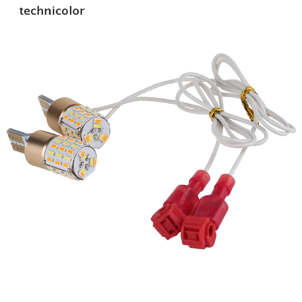 Đèn LED Tín Hiệu T10 Hai Chế Độ Màu Sắc Hổ Phách Dành Cho Ô Tô Xe Máy