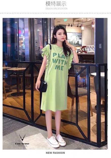 Váy suông cánh tiên dáng dài form rộng | BigBuy360 - bigbuy360.vn