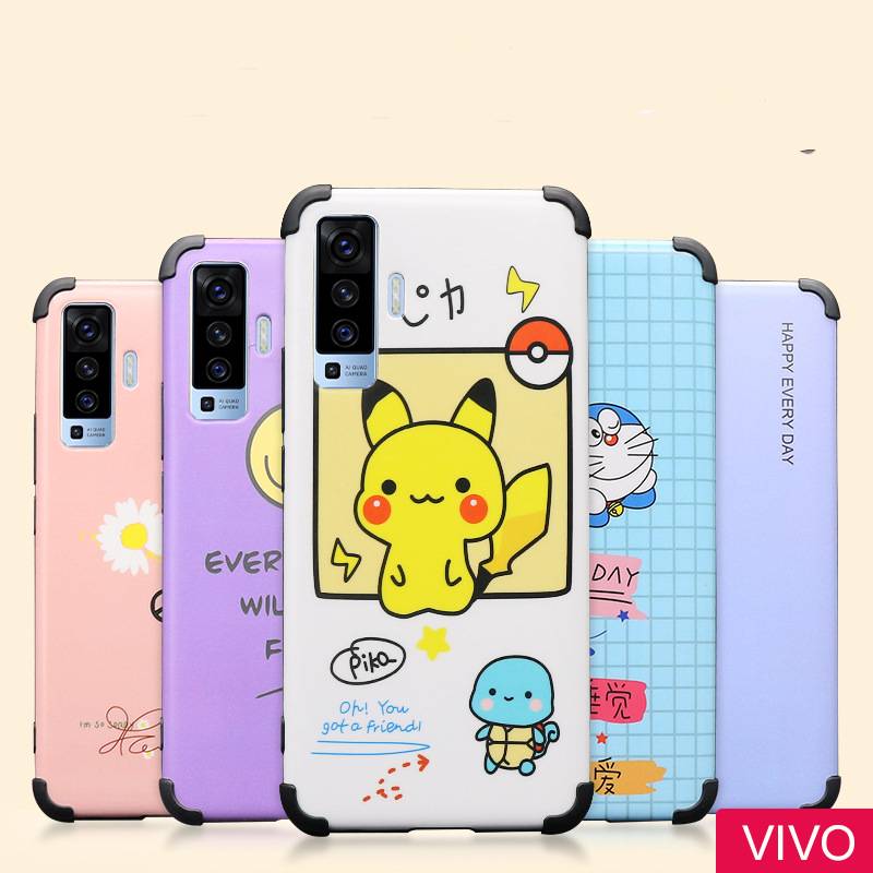 Cartoon Pattern Random Shockproof Case For Huawei P50 MATE 20 40 Honor 30 Lite PLAY 4 Pro 5 5T V40 X10 MAX Enjoy 20 Plus NOVA 8 SE Anti-Knock Soft Cover