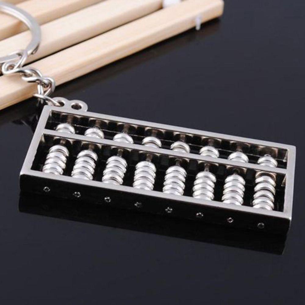 Mocho Móc Khóa Kim Loại Mini Hình Bàn Tính Trung Quốc Cổ Điển Có Thể Phân Hủy Sinh Học Mẫu Mới