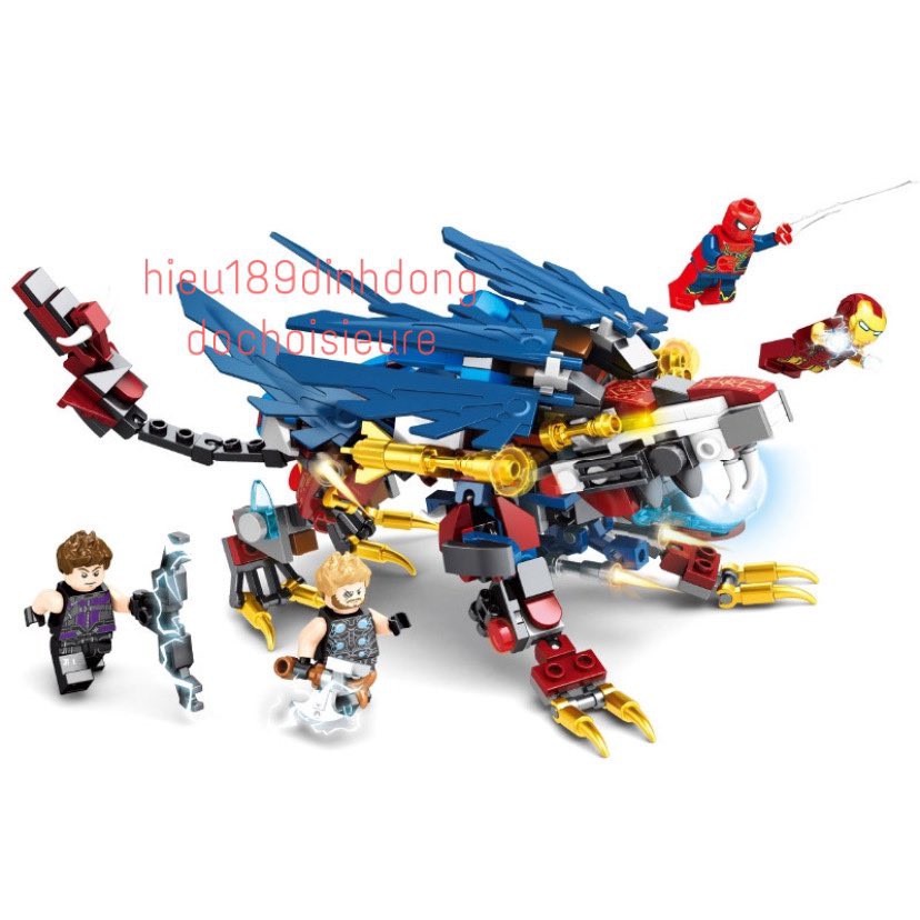 Lắp ráp xếp hình 76033 : sư tử