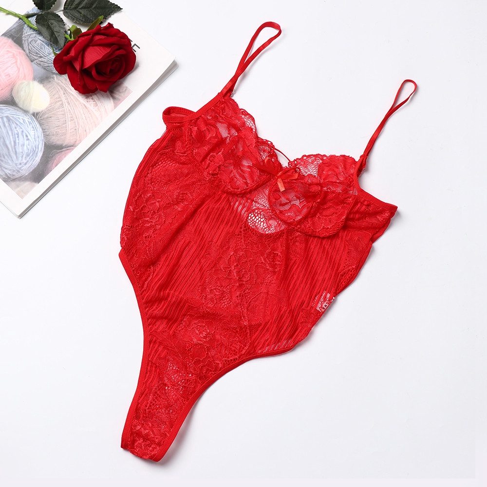 FREESHIP ĐƠN 99K_ Bodysuit ren gợi cảm , cổ chữ V dành cho nữ