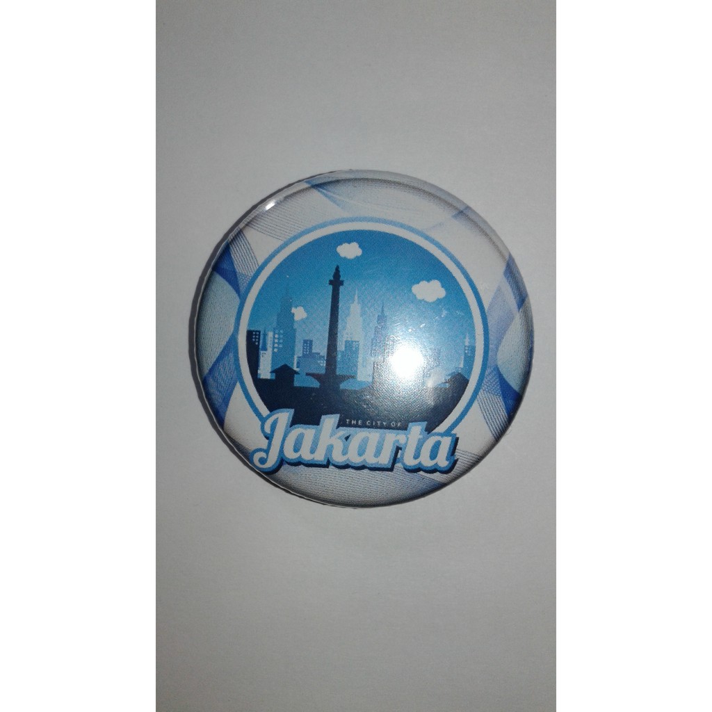 Cool Jakarta Souvenir Pin