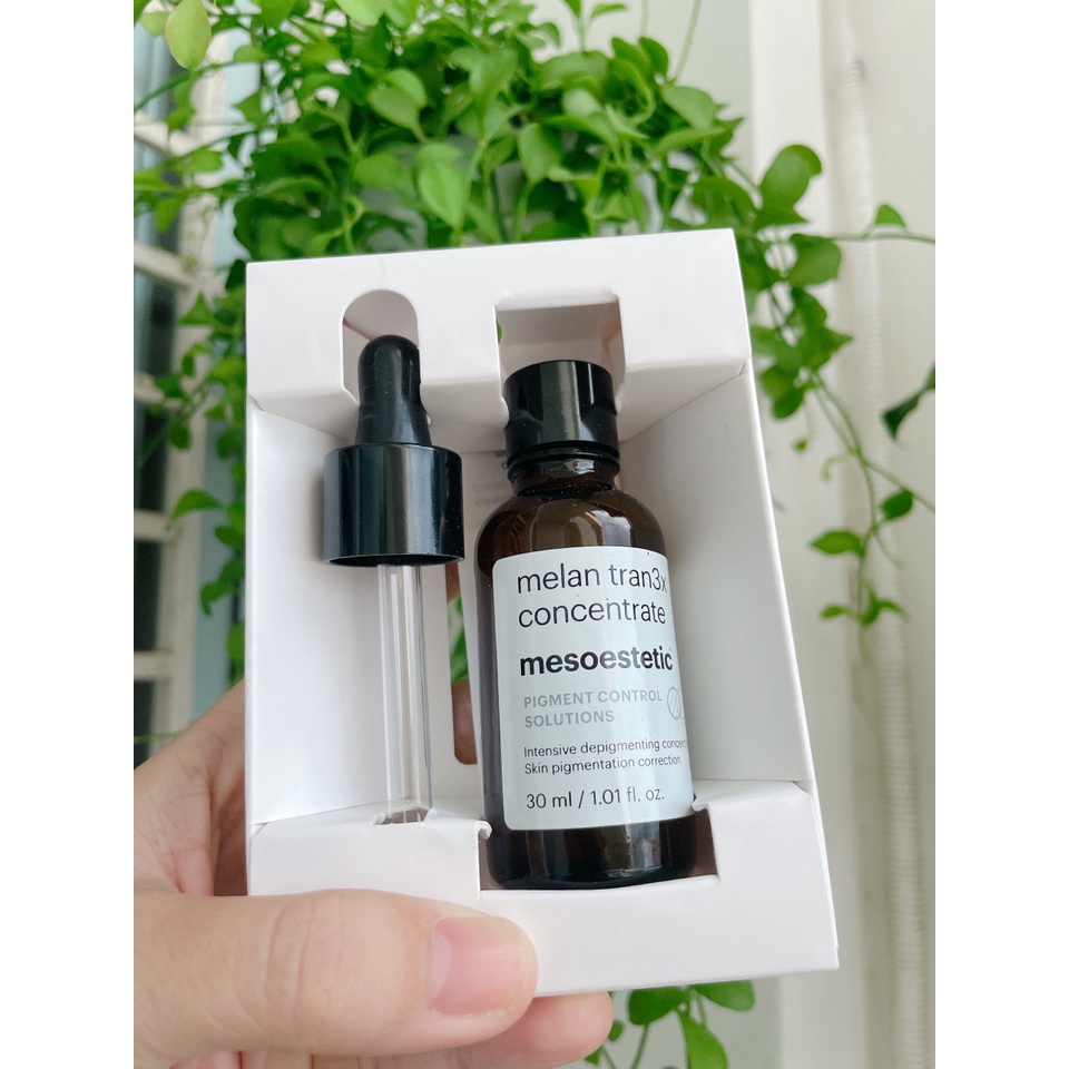 Serum giảm thâm nám, sáng da Mesoestetic Melan Tran3x Concentrate 30ml Tây Ban Nha - HKT Store