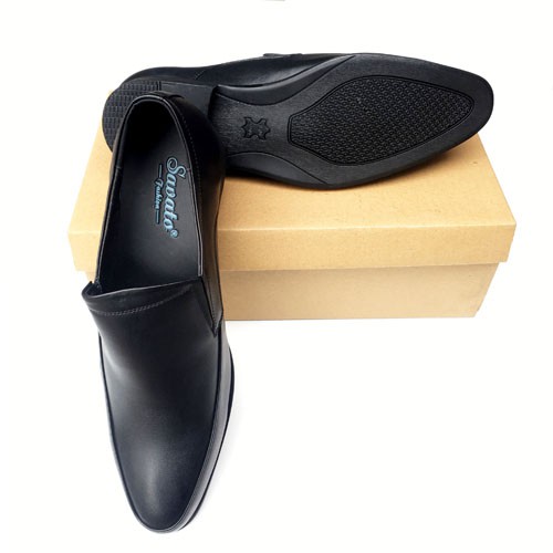 Giày tây nam có dây màu đen trơn MSP TDGTN001 giày da bò Phù hợp mang công sở đi dự tiệc hoặc các sự kiện đều phù hợp.