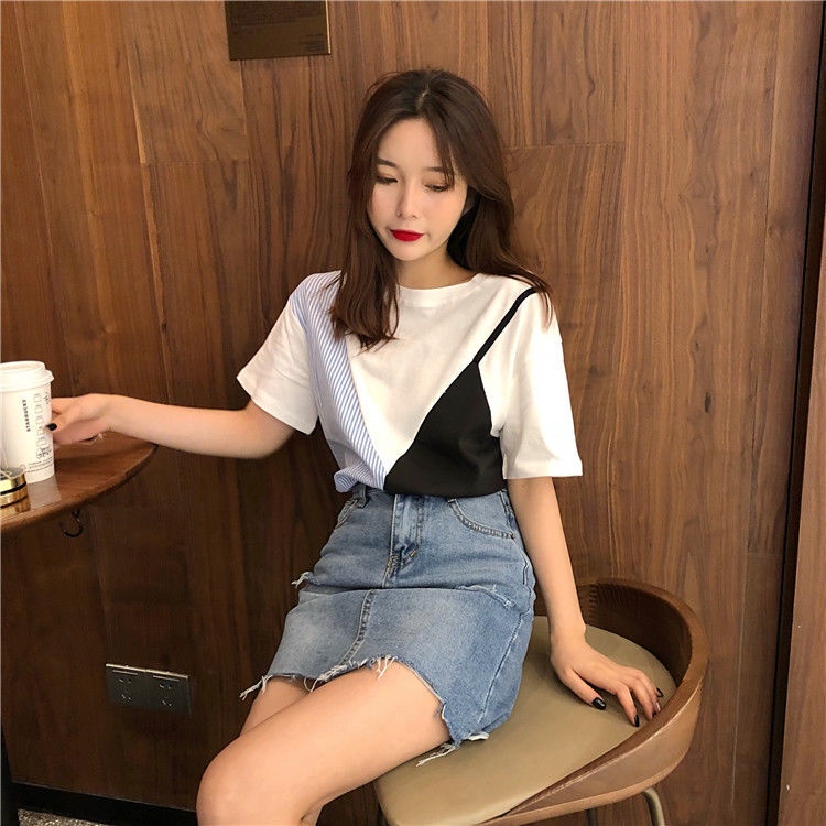 Áo Thun Tay Ngắn Phong Cách Hàn Quốc Dành Cho Nữ Áo phông Nữ TX-159