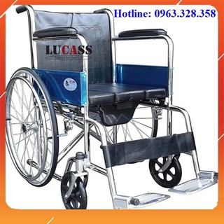 Xe lăn có bô vệ sinh Lucass X8 - inbox với shop trước khi đặt hàng