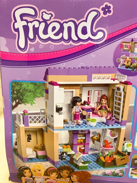 Friends_LEGO friends SIÊU THỊ mini 2 tầng (389 mảnh)