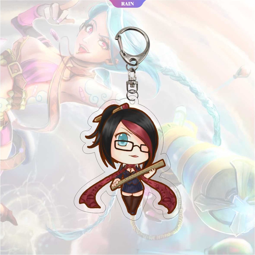 Móc Khóa Hình Nhân Vật Game League of Legends Bằng Acrylic Dễ Thương