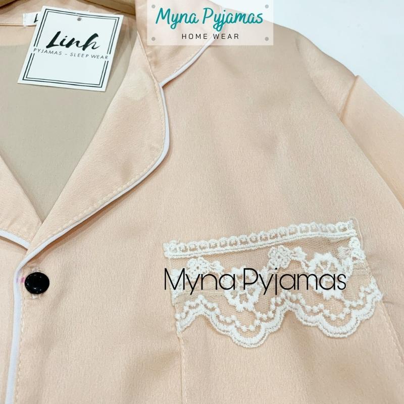Váy Ngủ Satin Trơn Pha Ren , Thoáng Mát , Siêu Xinh