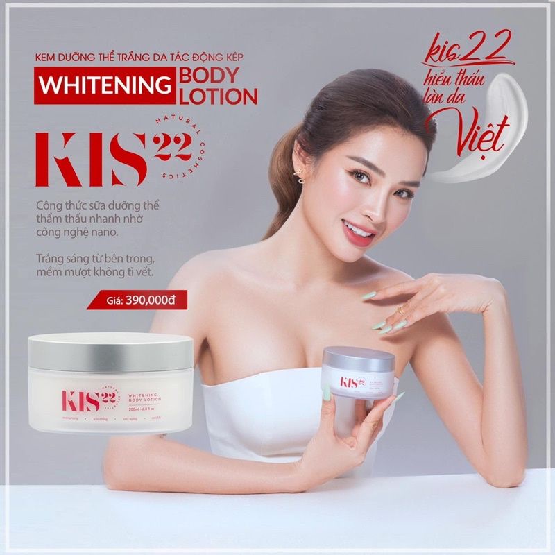 KEM DƯỠNG TRẮNG DA BODY KIS22