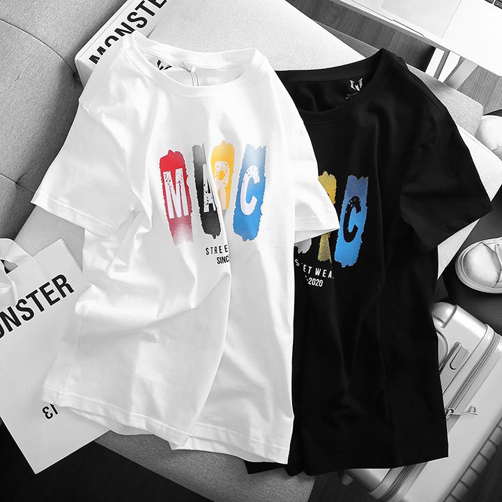 Áo Thun Marc Cổ Tròn Thun COTTON SINGLE 2 chiều cao cấp | BigBuy360 - bigbuy360.vn