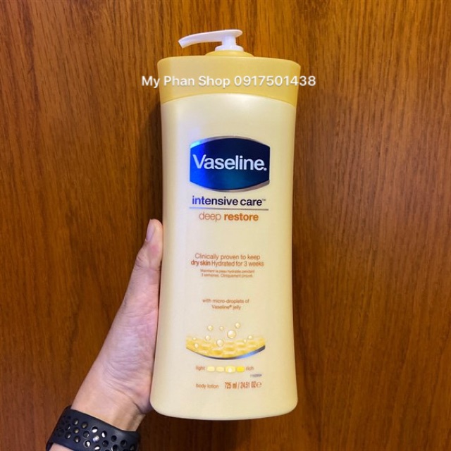 Dưỡng thể Vaseline Mỹ 725ml