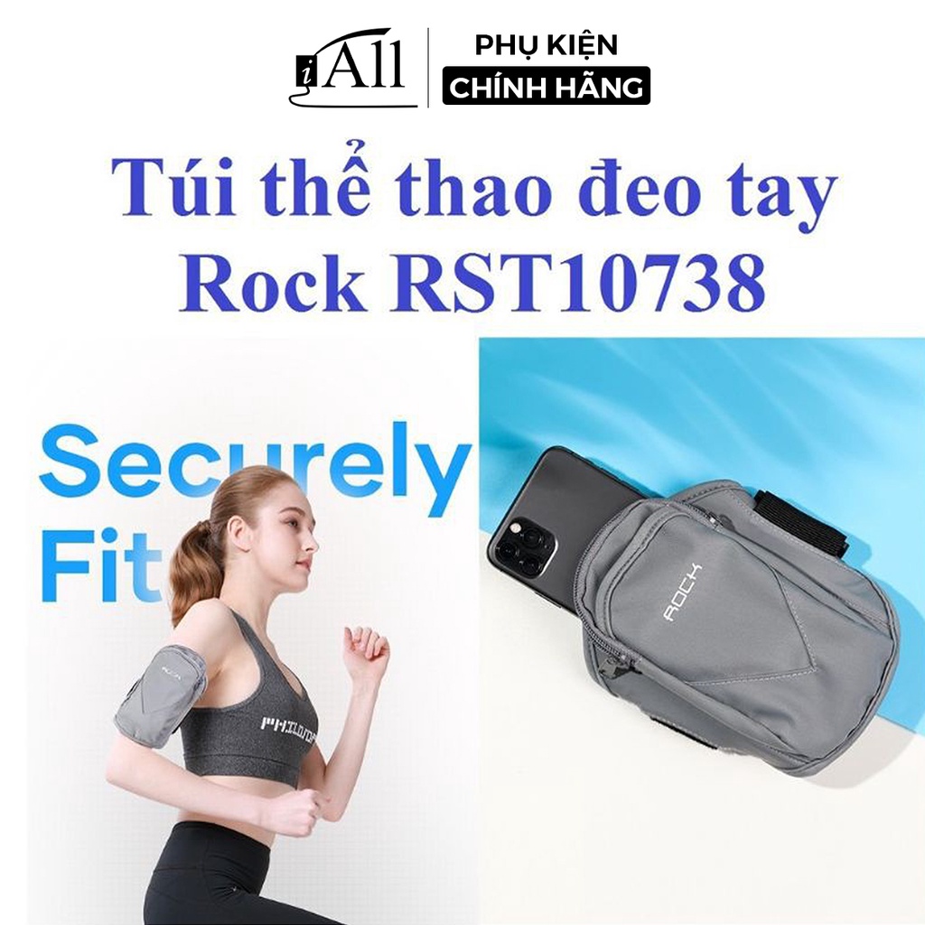 Túi đeo bao tay thể thao Rockspace Sport 2 ngăn tiện lợi - iAll Store