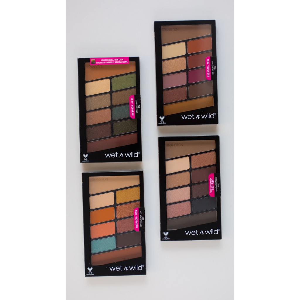 Bảng 10 màu mắt Wet n Wild New Color Icon 10 Pan Eyeshadow Palette