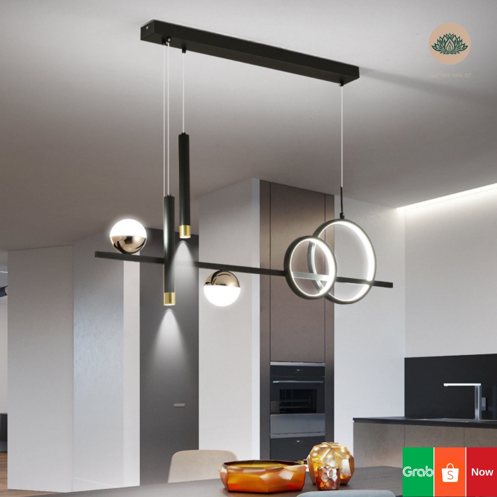 Đèn Thả Trần T1606 Sơn Tĩnh Điện, Đèn Thả Bàn ăn Phong Cách Hiện Đại,Tinh Tế
