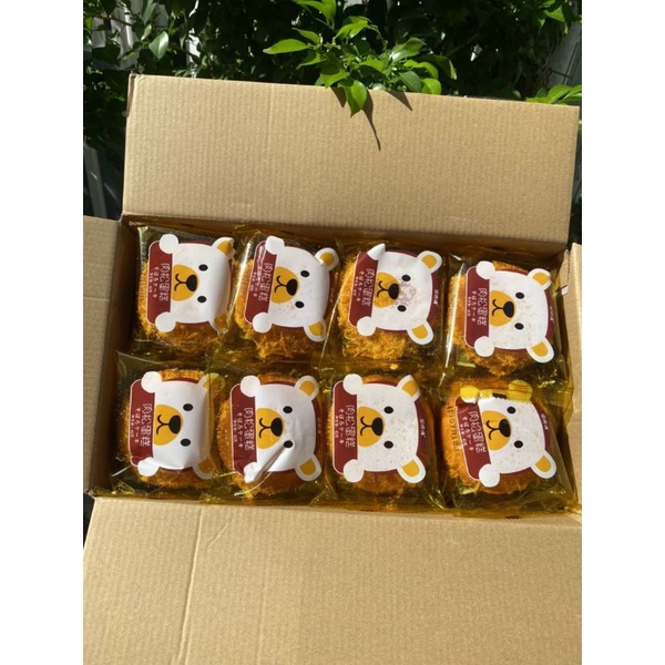Bánh Ruốc Gấu chà bông -  Thùng 30 cái