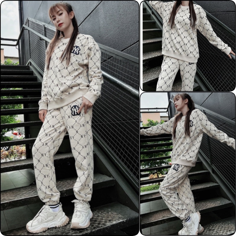 Áo tay ngắn & áo tay dài hoạ tiết chuẩn ảnh thật SIZE S M L Có quần bán kèm