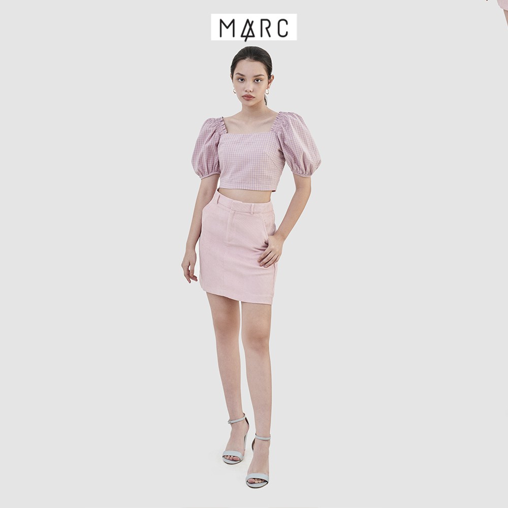 Váy mini basic nhung tăm - MARC FASHION | BigBuy360 - bigbuy360.vn
