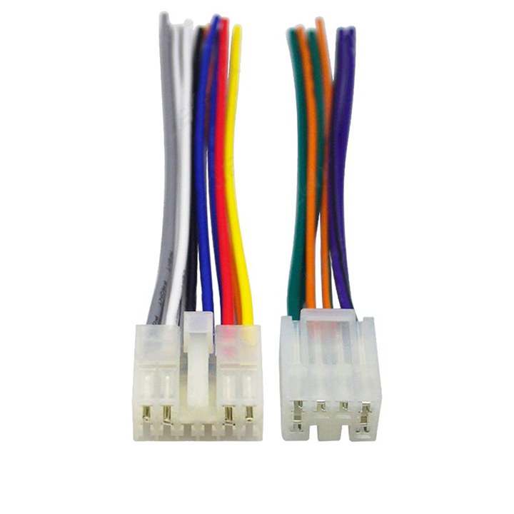 Rắc cắm xe Toyota gồm 2 rắc cắm đực cắm  cho đầu CD DVD màn hình chuẩn dòng xe Toyota