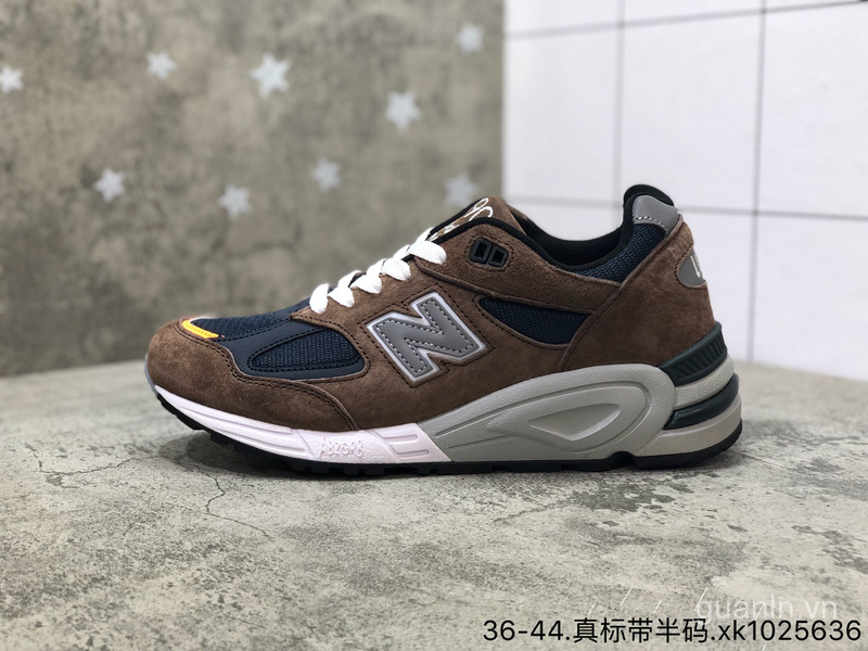 New balance 990v2  Giày nam nữ, giày thể thao, giày chạy bộ  AZ0355 PuBL