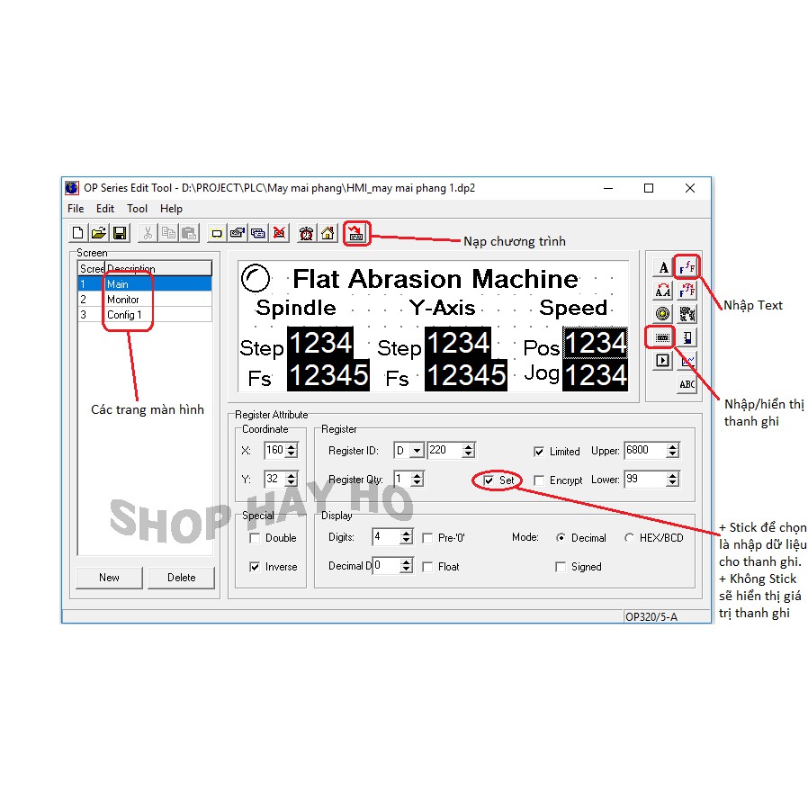 Màn hình HMI OP320 A Version 8 | BigBuy360 - bigbuy360.vn