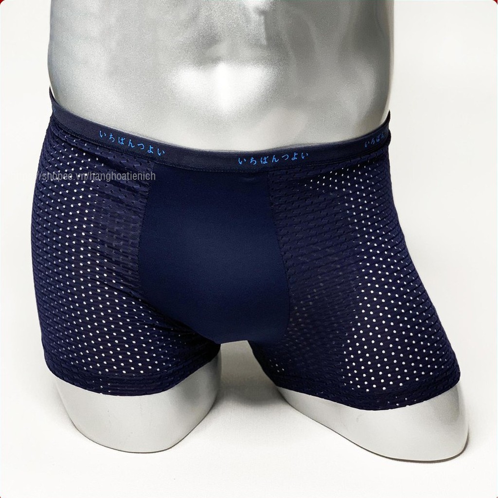 1 chiếc quần lót nam chính hãng xuất Nhật - quan lot nam chất Thông hơi, Kháng khuẩn, Khử mùi - Sịp đùi MJ