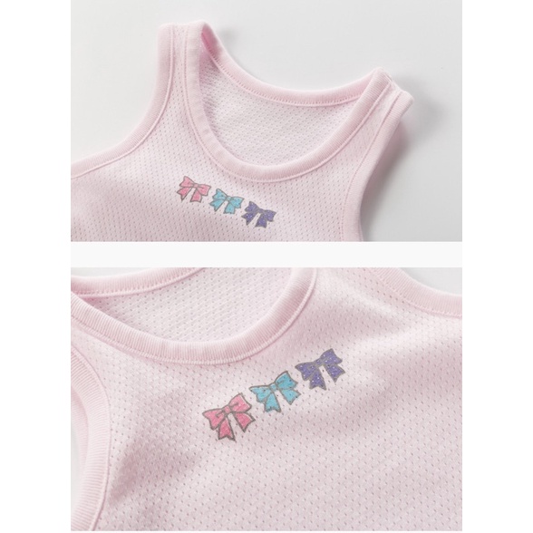 ÁO THUN BA LỖ COTTON CAO CẤP CHO BÉ - HÌNH NƠ