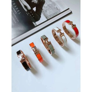 [With box]Vòng tay hình chữ H kiểu dáng độc đáo