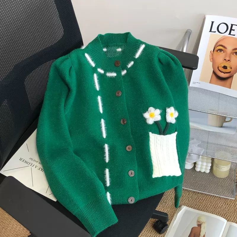 Áo Nỉ Dài Tay Màu Sắc Tương Phản Phong Cách Hàn Quốc Trẻ Trung Dành Cho Nữ