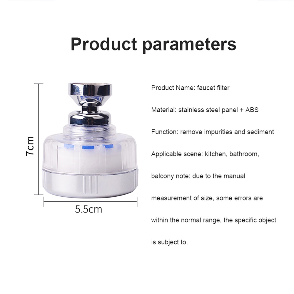 Đầu Lọc Nối Dài Vòi Nước Bồn Rửa Chén / Nhà Bếp / Phòng Tắm Tiện Dụng