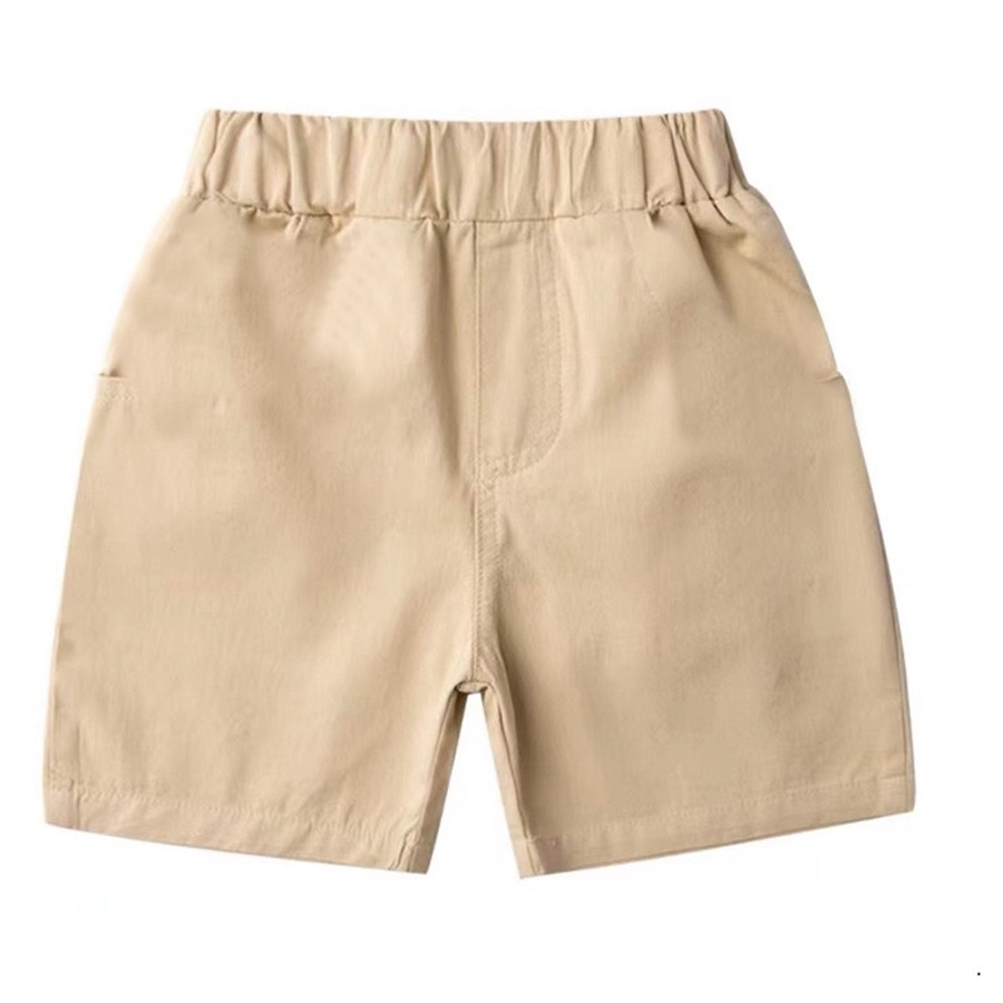 Sét Quần Áo Bé Trai Mặc (0 - 5 Tuổi), Đồ Bộ Áo Thun Cotton Cộc Tay Hình Khũng Long Phối Quần Kaki  - KEYER KIDS SZ42