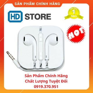 Tai Nghe iPhone 6/6s Chính Hãng Zin Fullbox chân tròn 3.5mm