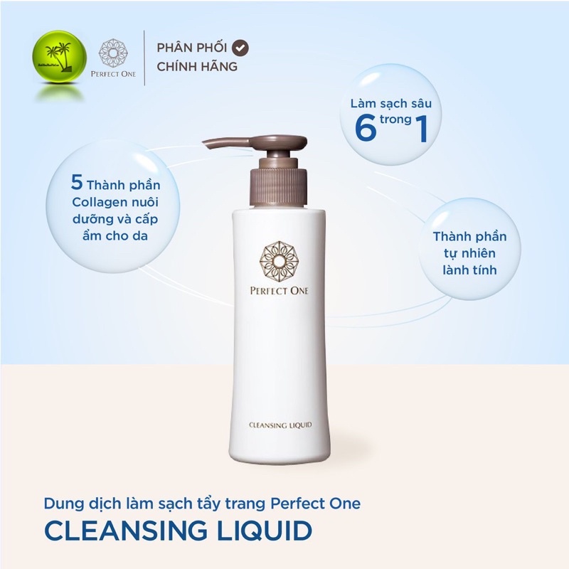 150ml Dung dịch làm sạch tẩy trang Perfect One Cleansing Liquid 150ml