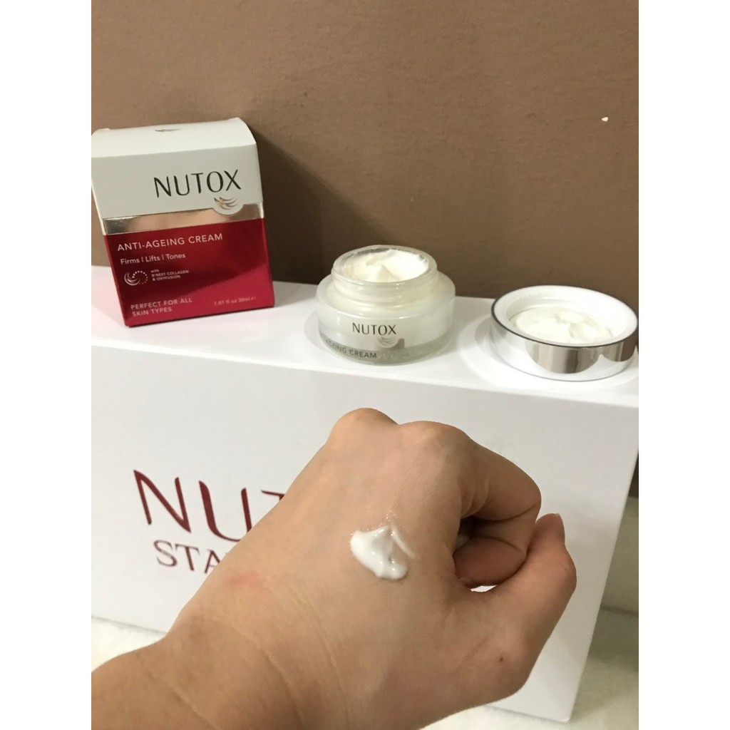 Kem Ngăn Ngừa Lão Hóa Da Nutox Tinh Chất Collagen Tổ Yến (Dưỡng Da Ban Ngày)  - 30ml