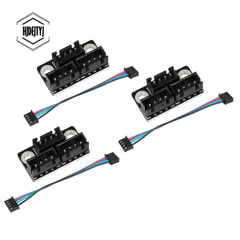 3Pcs 3D Printer Stepper Motor Parallel ule with Cable Dual Z Axis Dual Z Motor for Lerdge 3D Printer Board
