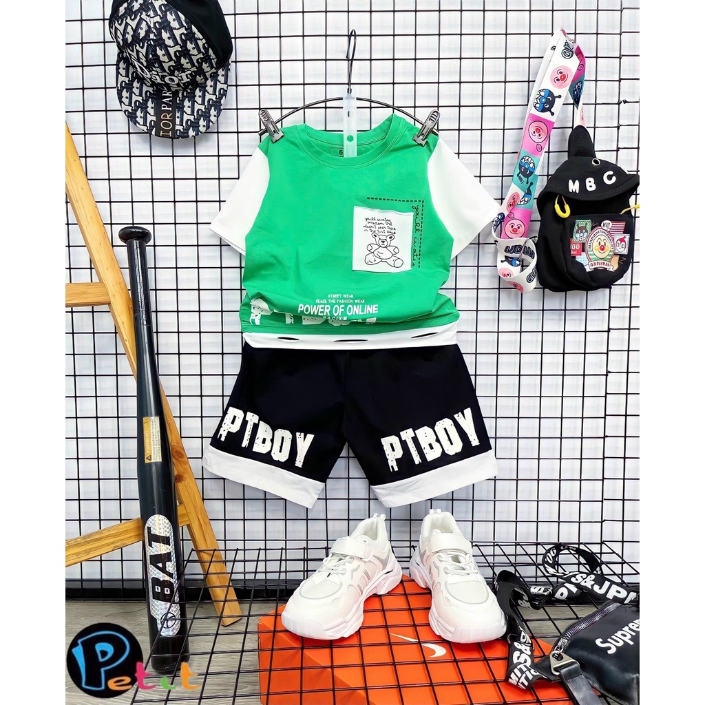 ✔️ĐỒ BỘ BÉ TRAI GẤU DỄ THUONG