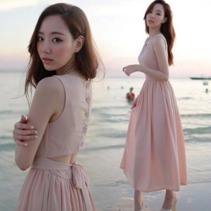 Đầm Maxi Voan