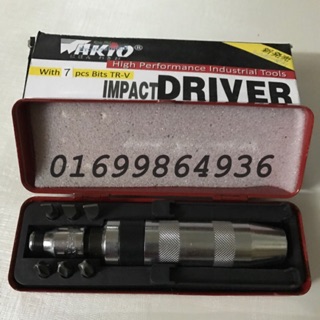 Bộ tô vít đóng xoay Wakio 7 chi tiết