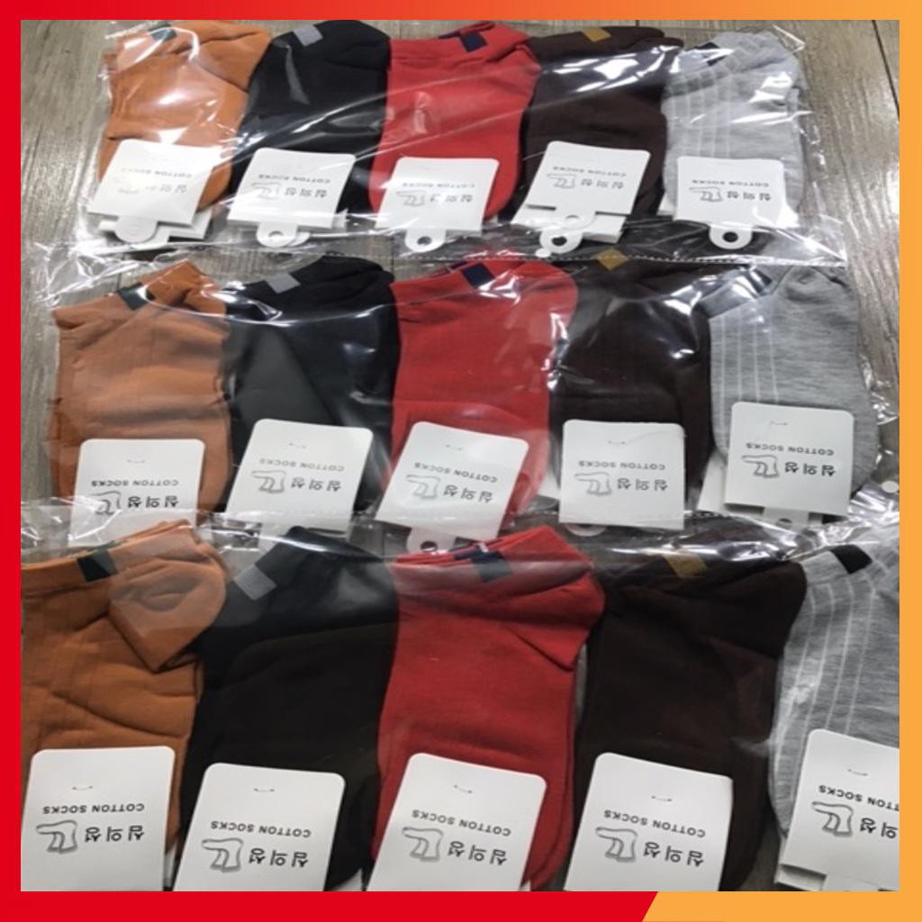 Vớ Hàn Quốc - Tất len tăm cổ ngắn nhiều màu Hàng Chuẩn đẹp