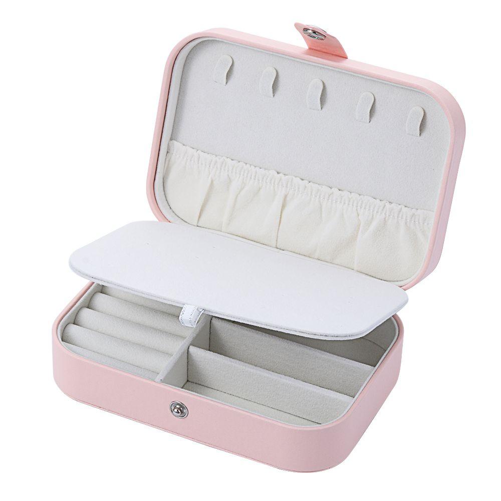 Hộp Đựng Trang Sức Bằng Da PU Tiện Dụng Khi Đi Du Lịch