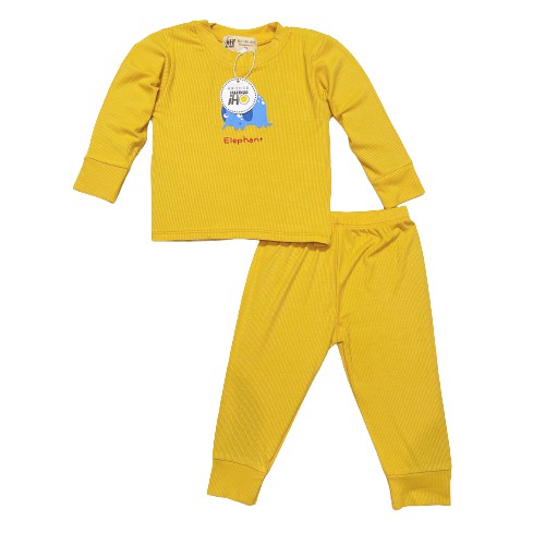 Bộ dài tay cho bé trai bé gái chất tăm Hàn cho giãn 4 chiều, mặc mềm nhẹ, thoải mái Xu Xu Kids size từ 8 đến 18kg