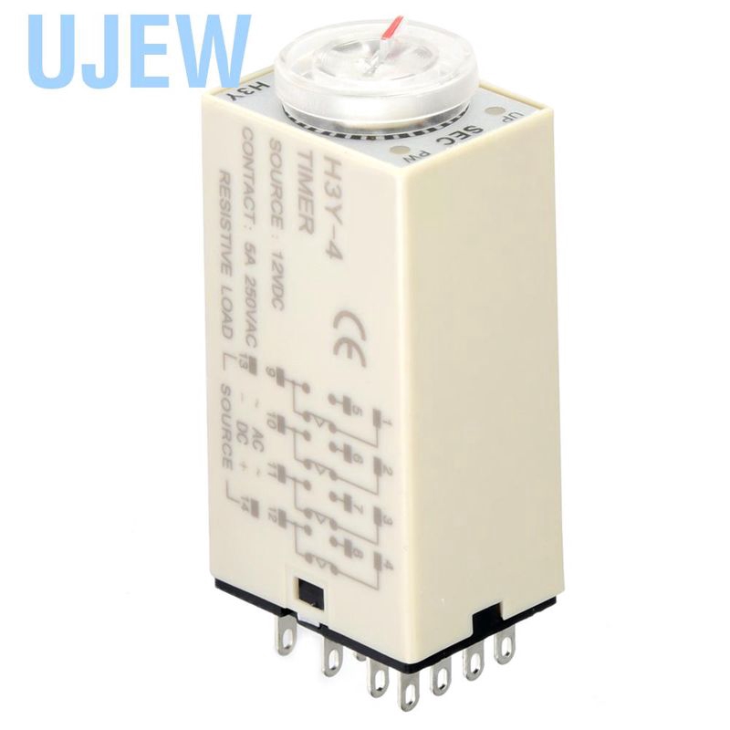 Rơ Le Hẹn Giờ 14-pin 12vdc H3y-4 6s 30s 60s