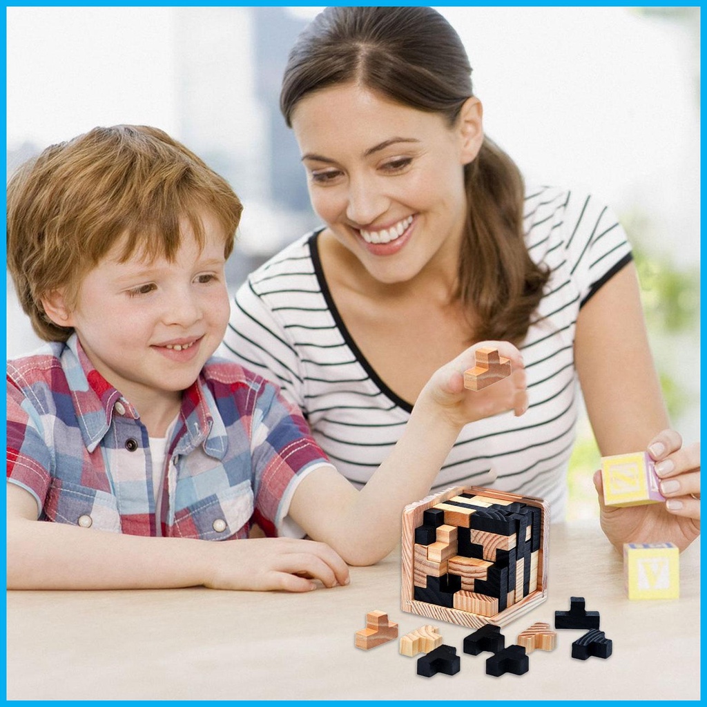 Đồ chơi trẻ em Lắp Ráp 3D Mini 54 T Kích Thích IQ